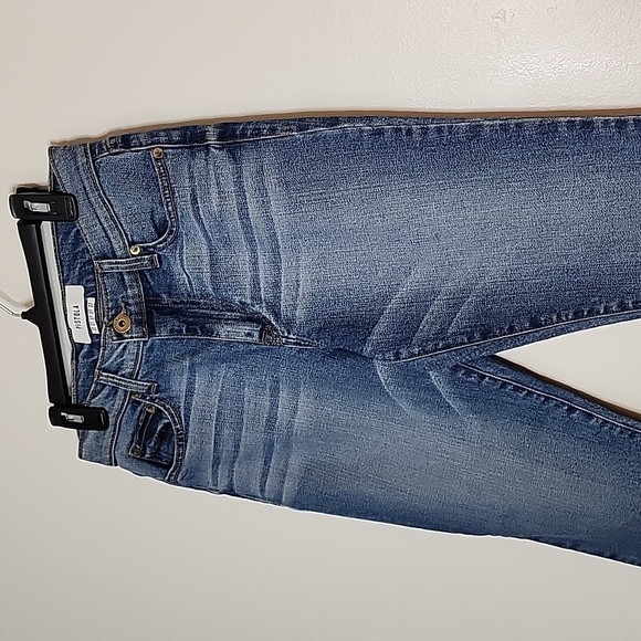 NEW Anthropologie Pistola Lennon High Rise Graduated Crop Boot Jeans Distressed - Picture 8 of 13